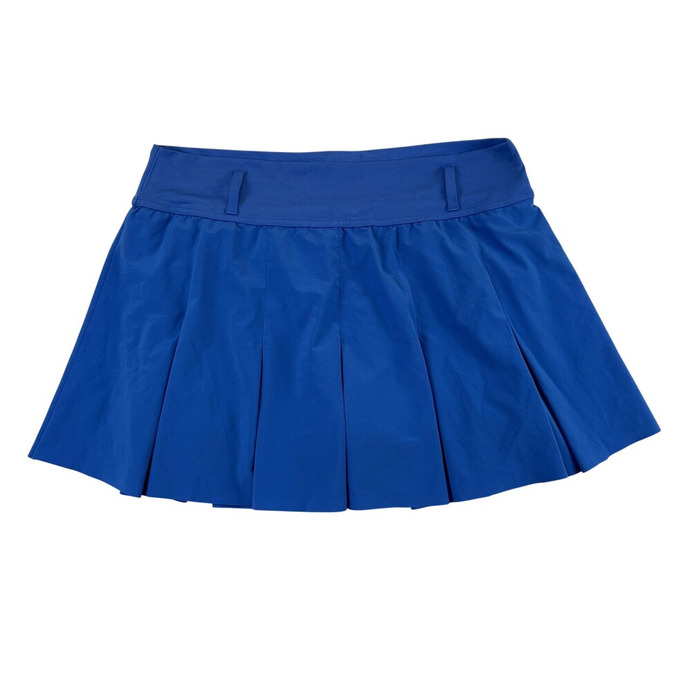 OFFLINE By Aerie Skort Womens Large Blue Pleated Athletic Tennis Lined Shorts